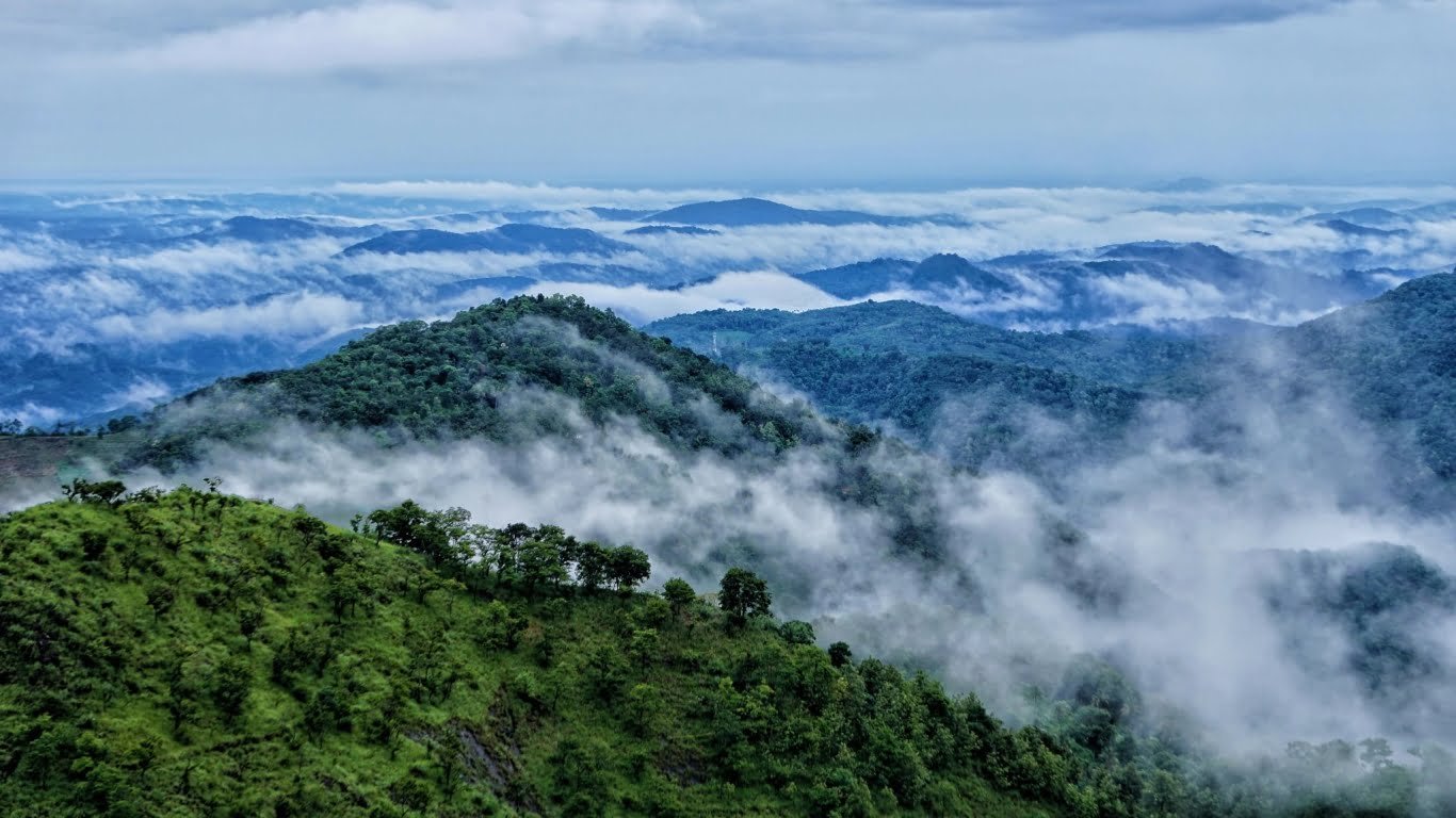 Tripatales Wayanad, the green paradise is nestled among the mountains of the Western Ghats