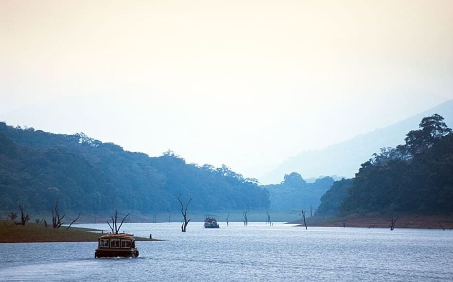 The Beautiful Periyar Lake Boat Ride Kerala Image from Tripatales