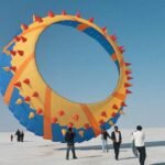 Tripatales Ariel View of Rann Utsav Kite Flying